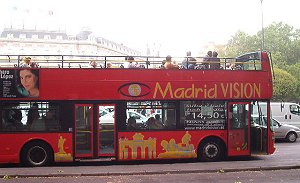 Madrid Tourist bus