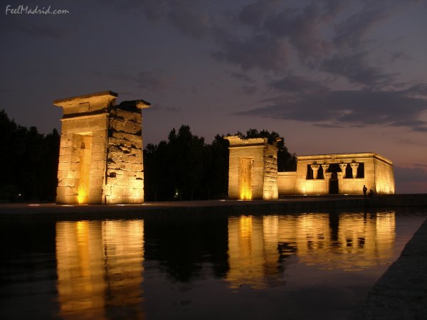 Temple of Debod at Night - Templo de Debod