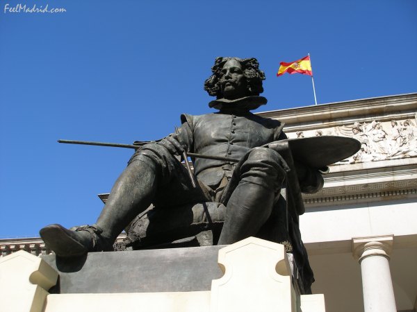 Vel�zquez Statue by Aniceto Marinas