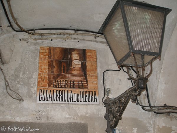 Madrid Street Sign