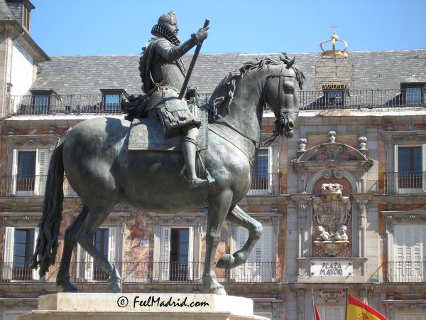 Equestrian statue of Philip III