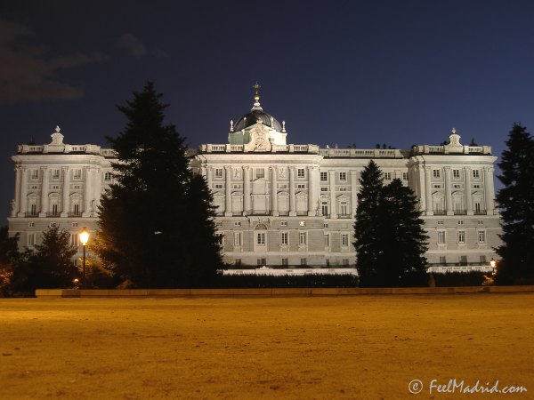 Madrid Royal Palace at Night - Palacio Real