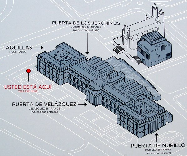 Prado Museum Plan