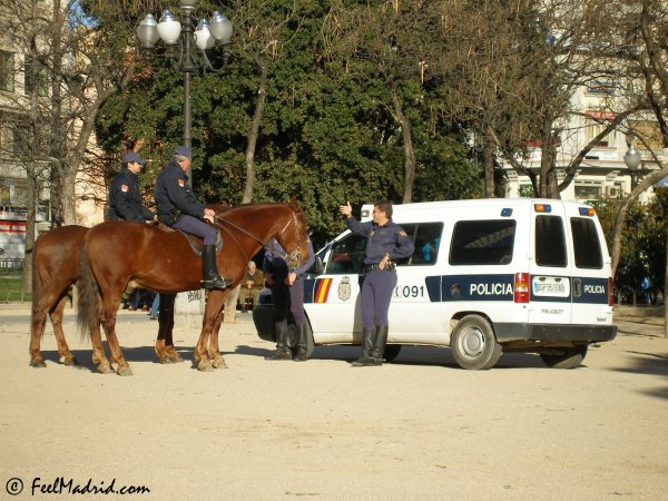 Polica Nacional, Madrid