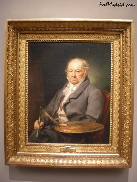 Portrait of Francisco de Goya by Vicente Lpez