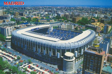 Santiago Bernabu Stadium, Madrid